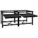 Pedestallo per Lavatrice 2 pcs Nero 120 x 56 x 52 cm Acciaio - Foto miniatura 2