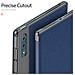 Cover per Yoga Tab Plus - Pelle /PU, Blu - Foto miniatura 3