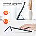 Cover per Yoga Tab Plus - Pelle /PU, Blu - Foto miniatura 4