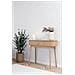 Tavolo Consolle Nikko-marrone-mdf-100x30x80,5 Cm - Foto miniatura 7