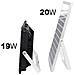 Proiettore Solare Led 19 W Con Pannello Solare 20 W E Rilevamento Automatico - Foto miniatura 5