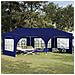 Tenda per feste a pop-up 575 x 288 x 245 cm Blu Tessuto Oxford - Foto miniatura 2