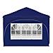 Tenda per feste a pop-up 575 x 288 x 245 cm Blu Tessuto Oxford - Foto miniatura 6