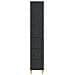 Set di armadi 2 pcs Nero 33 x 34,5 x 90 cm Legno ingegnerizzato - Foto miniatura 4