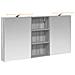 Set di Armadi da Bagno 3 pcs 140 x 14,5 x 70 cm - Foto miniatura 1