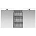 Set di Armadi da Bagno 3 pcs 140 x 14,5 x 70 cm - Foto miniatura 6