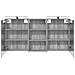 Set di Armadi da Bagno 3 pcs 140 x 14,5 x 70 cm - Foto miniatura 7