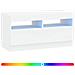 Mobile TV LED Bianco Legno ingegnerizzato - Foto miniatura 3