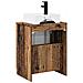 Set di mobili per il bagno Legno antico Legno ingegnerizzato - Foto miniatura 4