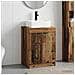 Set di mobili per il bagno Legno antico Legno ingegnerizzato - Foto miniatura 7
