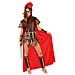costume guerriera romana rosso adulto xxl - Foto miniatura 1