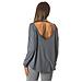 Maglia Donna Yoga Maxi Jersey Grigio M - Foto miniatura 2