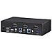 Startech. Com Switch Kvm Displayport a 2 Porte, 4K 60Hz, Kvm Displayport 1.2 USB 3.0, Audio Analogico e Digitale - Foto miniatura 2