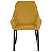 Set Di 2 Sedie Da Pranzo In Velluto A Coste Giallo Loverna - Foto miniatura 12