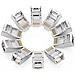 Cavo Rame Wpc-mdp-8836upr Modular Plug Cat. 6 Stp Solido Trasparente - Foto miniatura 3