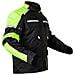 Giacca Tessuto Moto Touring Impermeabile Termica Fluo Sfoderabile Cordura M - Foto miniatura 1