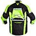 Giacca Tessuto Moto Touring Impermeabile Termica Fluo Sfoderabile Cordura M - Foto miniatura 3