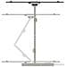 M Universal Long Reach Arm HD 190,5 cm (75") Nero, Bianco - Foto miniatura 7