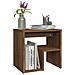 Comodini Rovere Marrone 2 Pz 40x30x40 Cm In Legno Multistrato - Foto miniatura 6