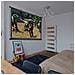 Bps80 / 43 Schermo Di Proiezione 80” Formato 4:3 / 163 X 122 Cm Telo Proiettore Telo Da Proiezione Barra A Gancio Per Esterni Ed Interni Full Hd 3d 4k - Home Cinema Home Theater Ufficio - Foto miniatura 3