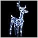 Renne di Natale 2 pz Bianco Freddo 80 LED in Acrilico - Foto miniatura 2