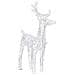 Renne di Natale 2 pz Bianco Freddo 80 LED in Acrilico - Foto miniatura 4