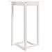 Tavolo da Bar Bianco 60x60x110 cm in Legno Massello di Pino - Foto miniatura 1