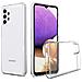 Ultra Slim Custodia Tpu Silicone 0,3mm Cover Case Per Samsung Galaxy A32 4g A325 Trasparente - Foto miniatura 1