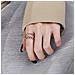 Anelli Antistress Con Perline Girevoli Confezione Da 3 Silver S - Foto miniatura 4