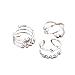 Anelli Antistress Con Perline Girevoli Confezione Da 3 Silver S - Foto miniatura 1