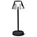 Lampada Da Tavolo Lolita Tl Nero - D125xh345mm - Foto miniatura 1