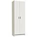 Armadio Multiuso Portsmouth, Mobile Ausiliario A 2 Ante, Guardaroba Portascarpe Moderno, Scarpiera Verticale, 59x37h180 Cm, Bianco - Foto miniatura 2