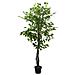 Albero Di Ficus Artificiale 756 Foglie 150 Cm Verde - Foto miniatura 2