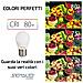 Pack 6 Pezzi Lampadina Led E27 6w (equivalente 50w) - Luce Bianca Calda 2800k - 480 Lumen - Classe Energetica A+ - Attacco Grande E27 - Mini Globo G45 - 45x78mm - Foto miniatura 4
