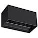 Applique Da Parete Contemporanea Atom Alluminio Nero Led 25w 3000k Ip54 - Foto miniatura 1