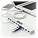 Hub di Interfaccia U360-010c-2x3 con Usb 3.2 Gen 1 (3.1 Gen 1) Micro-b 5000 Mbit /s Colore Bianco - Foto miniatura 2