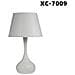 Trade Shop - Lampada Da Tavolo Scrivania Con Base Sferica Bianca E27 Design Moderno Xc-7009 - Foto miniatura 1