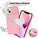 Custodia Tpu Silicone Slide Cover Case Con Protezione Fotocamere Per Samsung Galaxy A15 4g - 5g Pink - Foto miniatura 3