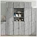 Armadietto Grigio Sonoma 70x42,5x225 Cm In Truciolato - Foto miniatura 8