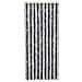 Tenda Antimosche Grigia E Nera 56x185 Cm In Ciniglia - Foto miniatura 2