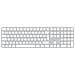 Magic Keyboard With Touch Id And Numeric Keypad For Mac Models With Silicon - German - White Keys (mxk73d /a) - Foto miniatura 1