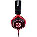 KX DND D20 7.1 GAMING HEADEST Auricolare Cablato A Padiglione USB tipo A Nero, Rosso - Foto miniatura 2