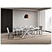 Tavolo allungabile 80x120/204 cm Plaker bianco frassino gambe bianche - Foto miniatura 3