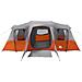 Tenda Familiare a Tunnel per 16 Persone Grigia Impermeabile - Foto miniatura 6