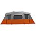 Tenda Familiare a Tunnel per 16 Persone Grigia Impermeabile - Foto miniatura 8