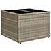 Set Divano da Giardino 6pz con Cuscini Grigio Chiaro Polyrattan - Foto miniatura 7