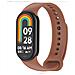 Cinturino Tpu Elegante Compatibile Con Xiaomi Band 8/9 (metal Head) - Comfort E Resistenza Al Sudore Brown - Foto miniatura 2