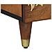 Comodini 2 pz 40x33,5x46 cm Legno Massello di Mango - Foto miniatura 9
