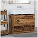 Mobile lavabo Legno Vecchio 78x37x59 cm Legno ingegnerizzato - Foto miniatura 2