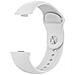 Cinturino In Silicone Di Ricambio Per Huawei Fit 4 E Huawei Watch Fit 3 White - Foto miniatura 1